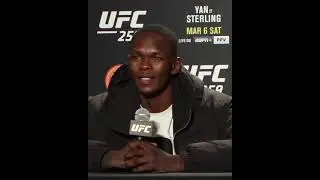Israel Adesanya says 