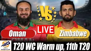 Oman vs Zimbabwe Score | OMN vs ZIM Score 11th T20 Commentary | T20 World Cup 2026