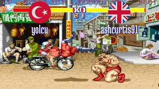 FT5 @sf2ce: yolcu (TR) vs ashcurtis91 (GB) [Street Fighter II Champion Edition Fightcade] Oct 8