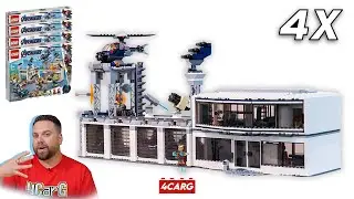 Avengers Compound Battle MOC - LEGO Set #76131 - Marvel EXPANSION - V2.0