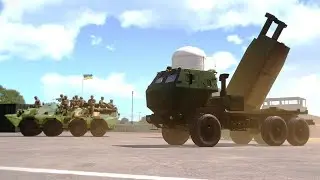 Today, Ukraine's M142 HIMARS missile destroys major Russian airfields - ARMA 3