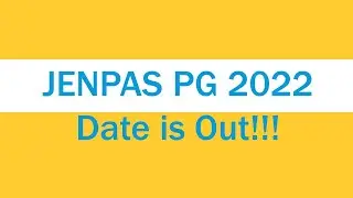 JENPAS PG 2022 DATE IS OUT!!! MPT Physiotherapy in West Bengal... #jenpas_pg_2022_application_form