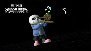 SANS JOINS SMASH ULTIMATE! (Custom Moveset)