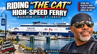 Yarmouth to Bar Harbor Ferry Ride 🇨🇦&rarr;🇺🇸 | Jeep Onboard &ldquo;The CAT&rdquo; Ferry Across the Gulf of Maine