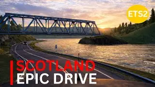Stunning Scottish Roads & Scenic Trucking | POV DRIVE | ASMR | EUROPE | ETS2 |