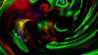 Abstract video synthesis loop 4K 60fps 300secs G8O8 012