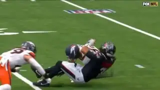 CJ Stroud Injured After Late Hit On Run - BRONCOS vs TEXANS - 2025-26 NFL SEASON WEEK 9