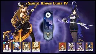 New Spiral Abyys 6.3 | C0 Navia Lunar Crystallize & C0 Clorinde Overload | Genshin Impact