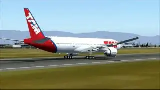JJ8027 777-300ER LATAM SANTIAGO - SAO PAULO GRU
