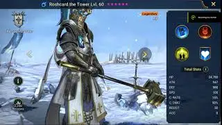 Raid Shadow Legends Hero Showcase Roshcard the Tower lv 60
