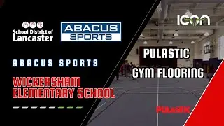 Wickersham Elementary School Pulastic Flooring Installation - Abacus Sports