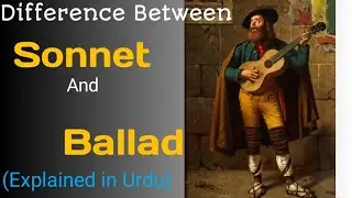 Literary devices used in poetry/Literary Terms /Difference between Ballad and Sonnet