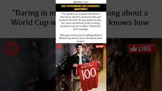 🚨🗣️| Rio Ferdinand on Lisandro Lisandro Mart&iacute;nez