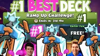 Best Ramp Up Challenge Deck Clash Royale | Clash Fest Emote easy win