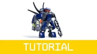 LEGO Halo Hunter Учебное пособие