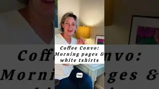 My ADHD Uniform: White Tees, Coffee & Morning Pages #comfortclothes #adhdlife #personalgrowth
