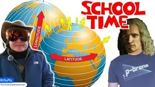 SCHOOL TIME - CriticalThink Gets schooled! Small vs Great Circles Bloopers TFE The Final Experiment