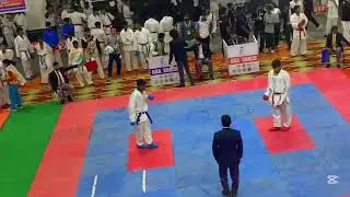Mhadhav Tiwari | junior male kumite | -70 kg kio state #viralvideo #subscribe @karateAyush