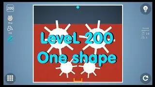Brain It On! Level 200 ♕ One shape ♕