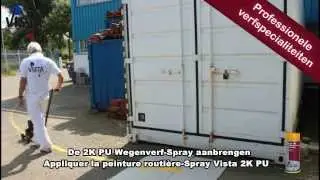 Vista 2K PU Peinture Marquage Routiere Concept