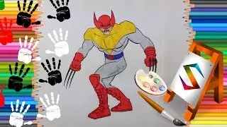 X-Men Wolverine Coloring Page - X-Men Coloring Pages New