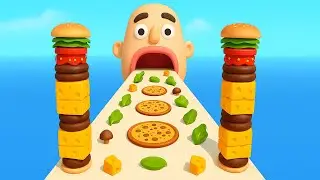 Sandwich Runner - SpeedRun All Levels Gameplay Walkthrough Android,ios New Update E10