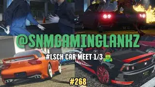 #268 GTA V ONLINE : ROCKSTAR EDITOR  #LSCH CAR MEET 1/3 🧟&zwj;♀️🎥🎬 @SNMGAMINGLANKZ, #GRANDTHEFTAUTO 