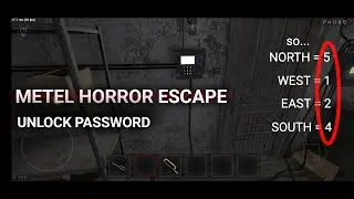 Unlock Password Metel Horror Escape Game