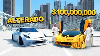 Usamos Un R34 Alterado Para Robar Un Auto De $100,000,000 A Un Árabe Gta Rp