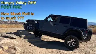 Almost rolled my Jeep JL at Hungry Valley OHV practice area.
