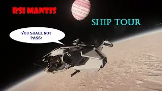 Star Citizen RSI Mantis Ship Tour (patch 3.14)