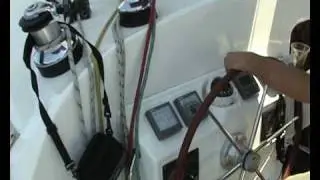 LAGOON 410 IN LIGHT WIND