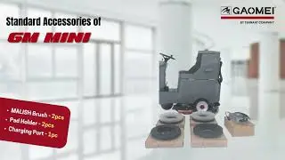 Gaomei Ride-on Auto Scrubber GM-mini