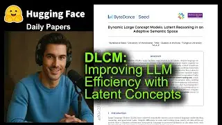 DLCM: Improving LLM Efficiency with Latent Concepts