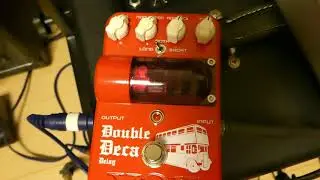 vox double deca delay Test video