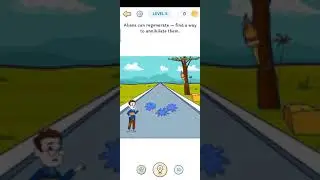 aliens fastly regenerated automatically 😲😲😲 ll smart brain challenge level aliens invasion level 5