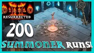 WHERE ARE THE KEYS!? - 200 Summoner Runs - Diablo 2 Resurrected