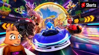 sonic racing crossworlds #roblox #shorts #shortslive