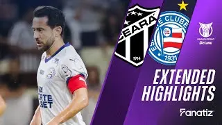 Ceara vs. Bahia 1-1 | Game Highlights | #Brasileirao2025