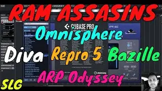 Steinberg Cubase 11 | VST Synths RAM Test |  Win10 and 16GB RAM