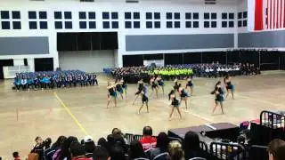 La Feria High School Gold Stars Large Ensemble Dance at ADTS Competition 2016