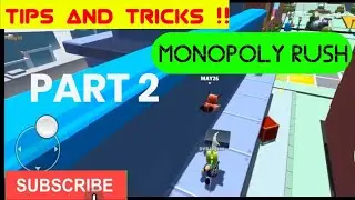 Monopoly Rush Tips And Tricks Part 2 || New Map SpeedRun || Stumble Guys New Map ||