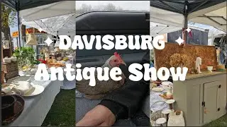 First time selling at the Davisburg Antique Festival in Michigan! 🌷🛍