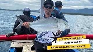 Sempat Putus Asa Begini Aksi Kejar Kejaran Dengan Ikan Besar Ini