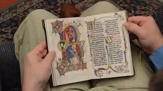 14th c. Style Schultz Psalter- A hand-made medieval book in the 21st century