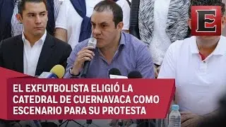 Cuauhtémoc Blanco inicia huelga de hambre