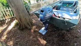I Installed a New 25 HP Yamaha Outboard Motor 2024