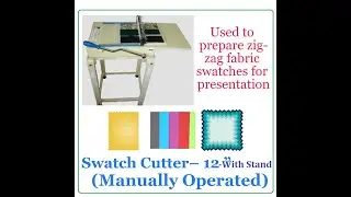 Swatch Cutting Machine-with stand| Q-Test | Amith Garment Services