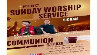 KFBC  Sunday  Worship Service And Communion