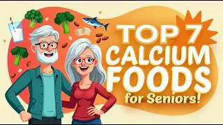 Seniors! The Top 7 Calcium Rich Foods Beyond Just Milk for Stronger Bones! Healthy Aging | Elerdy
